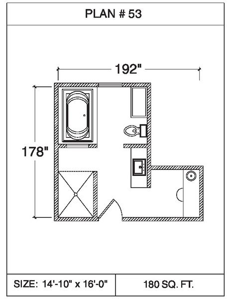 101 Floor Plans Tempzone Cables With Strips 94 Sq Ft Bathroom