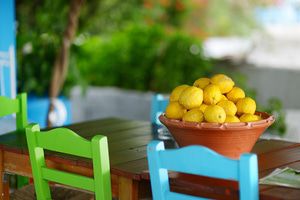 Bright colors add radiant touches to outdoor spaces.