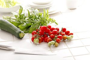 As an alternative to the work triangle, your can organize your kitchen into different zones that include appliances and countertop work space for specific tasks.