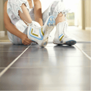 Radiant heat in entranceways and hallways