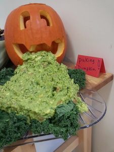 Halloween Jack O' Lantern serves up some delicious guacamole at WarmlyYours Radiant