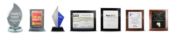 awards given to WarmlyYours for outstanding business success