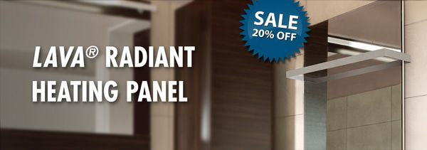 LAVA Radiant Heating Panels on Sale