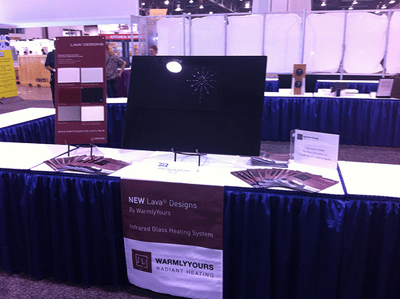 KBIS 2011 winner Lava Infrared Heating Panel