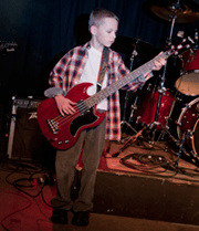 mathew on the bass