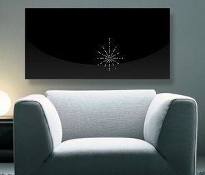 Radiant Panel as Focal Point in Living Room