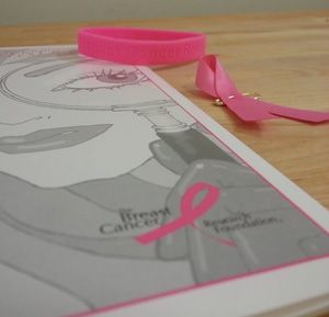 Think Pink - the bracelets, ribbons, and literature to raise awareness for breast cancer research