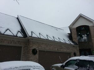 WarmlyYours roof and gutter deicing system donated to Tee Shirts 4 Troops.