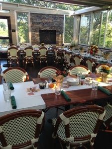 Customers were pleasantly surprised at how well radiant heat keeps this four-season patio the warm and comfortable, even on the coldest winter days.